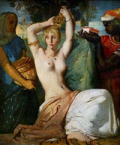 The Toilette of Esther, Theodore Chasseriau